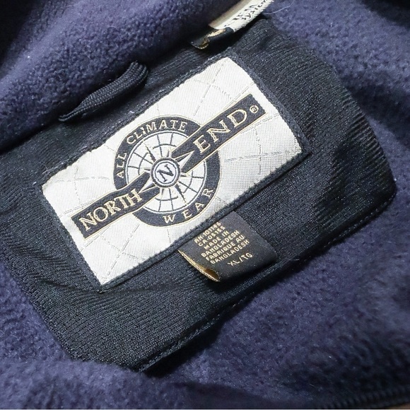 NORTH END Navy Sweater Vest size  XL - Picture 3 of 3